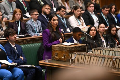Shifa takes on the House of Commons