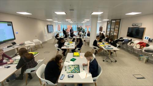 Scrabble Tournament at the GDST Head Office