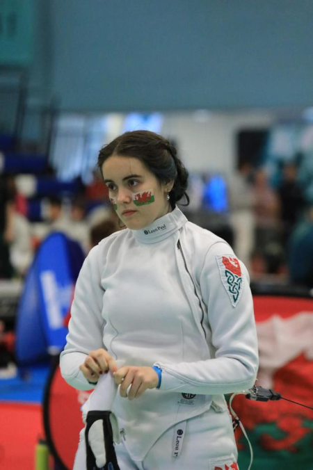 Amelie R selected for the GBR Junior (U20) Epee squad!