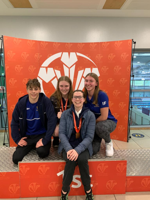 Our students compete in the Welsh National Easter Swimming Championships